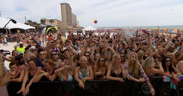 Spring break laws in the South aren't really stopping the party - CBS News
