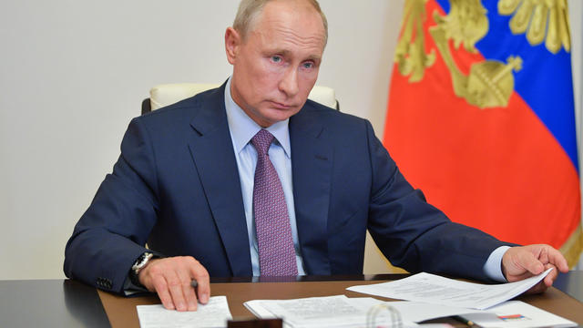 Russian President Putin holds meeting of Victory organizing committee 