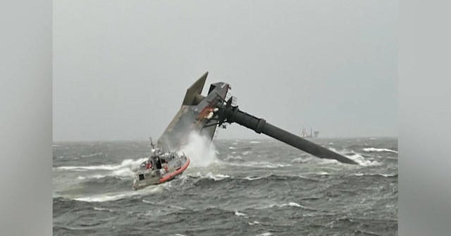 Coast Guard searching for survivors after boat capsizes - CBS News