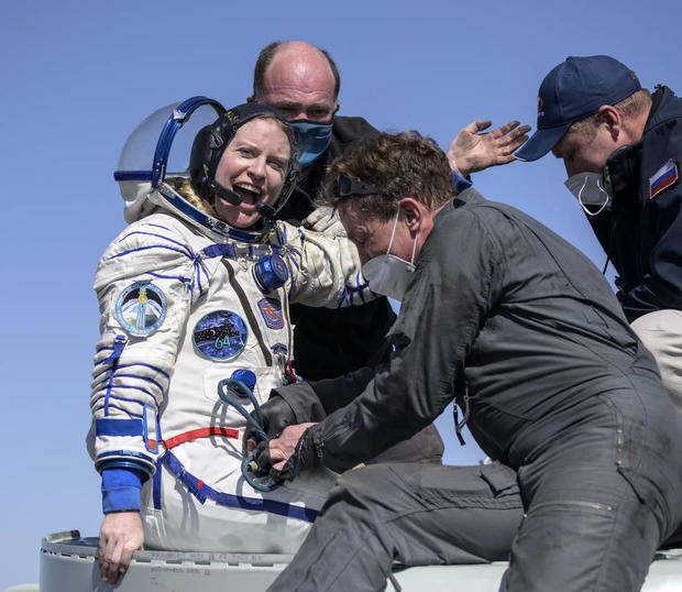 Expedition 64 Soyuz Landing 