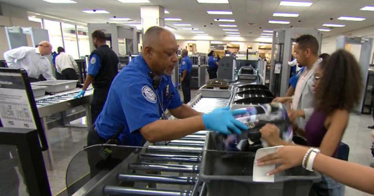 TSA scrambles as Memorial Day weekend begins - CBS News