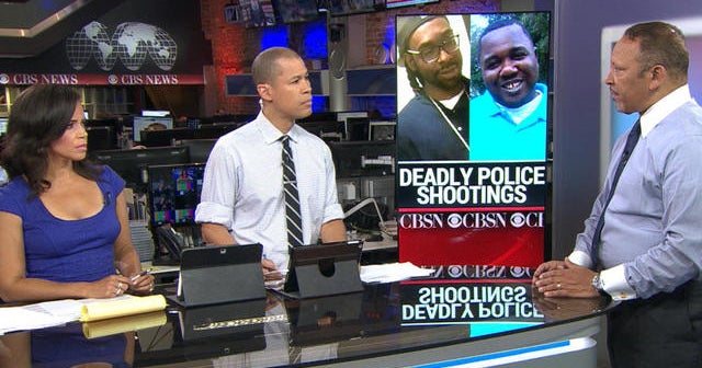 What's behind two police shootings caught on video? - CBS News