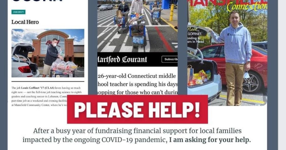 Teacher raised $41,000 to help local families hurt by COVID-19. He now ...