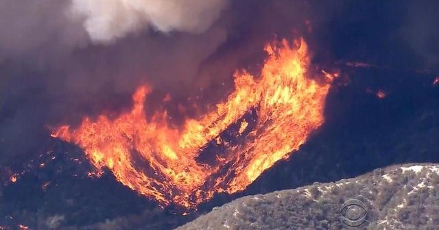 Explosive wildfires burning in the West - CBS News