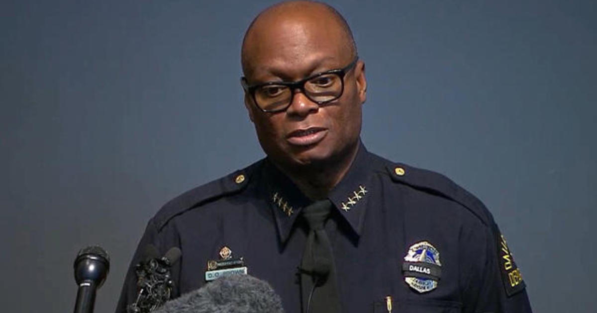 Dallas Police Chief David Brown To Retire - CBS News