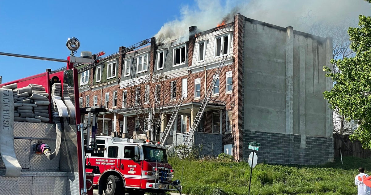 No Injuries So Far In 2Alarm Fire On Reisterstown Road In Baltimore