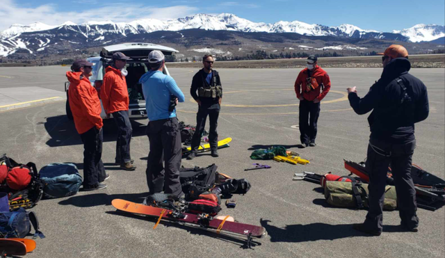 Wilson Peak Skier Hurt 2 (San Miguel Sheriff tweet) 