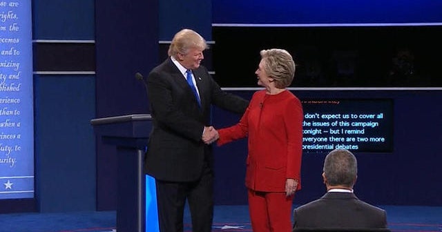 Key moments from Trump-Clinton debate - CBS News
