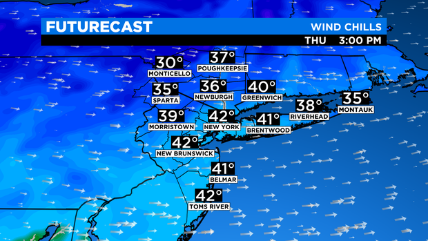 SkyCast FutureCast Wind Chills