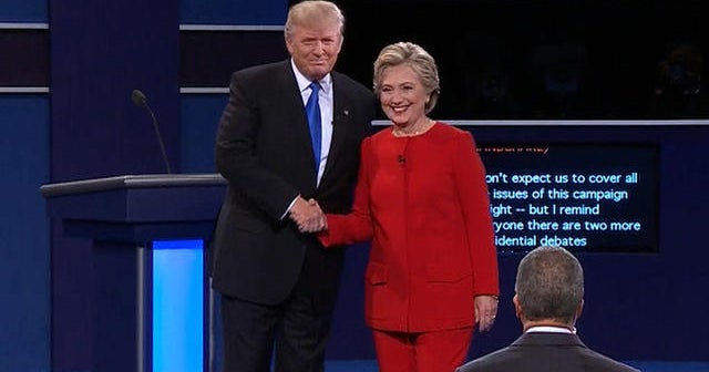 Trump, Clinton clash in first presidential debate - CBS News