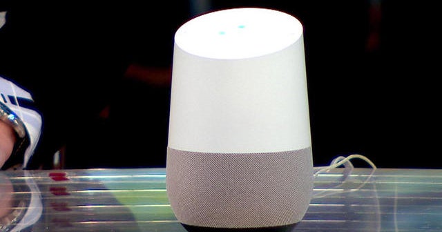 First look at virtual assistant Google Home CBS News