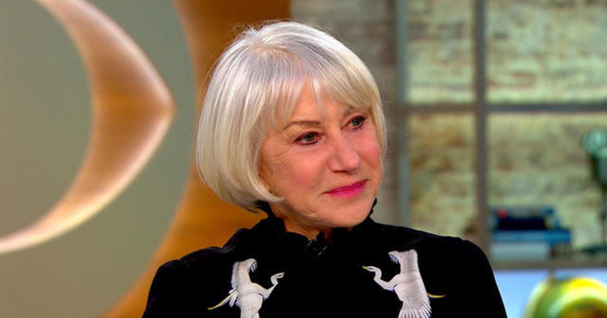 Acclaimed actress Helen Mirren on new movie, "Collateral Beauty" CBS News