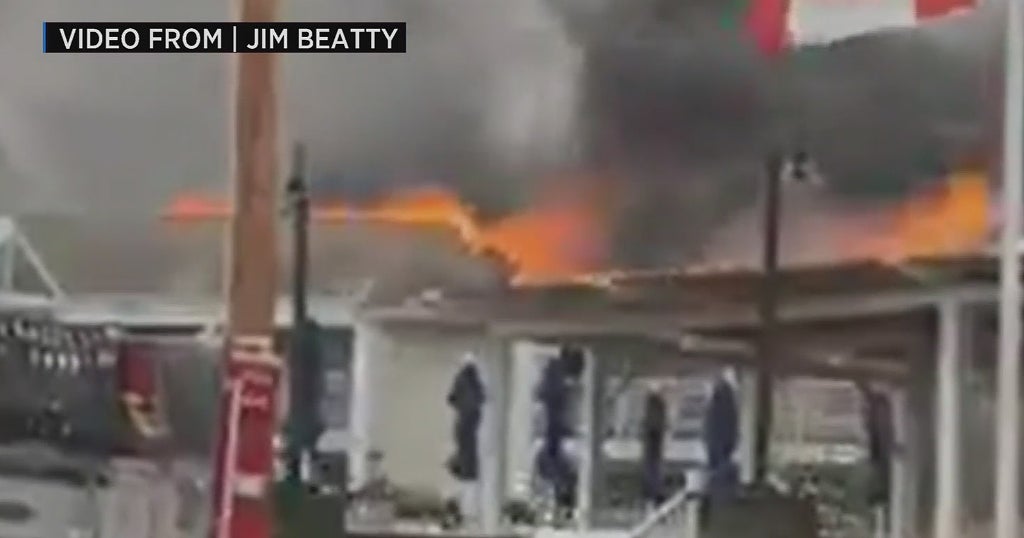 Wind-Whipped Fire Rips Through Hyannis Harbor Hotel - CBS Boston