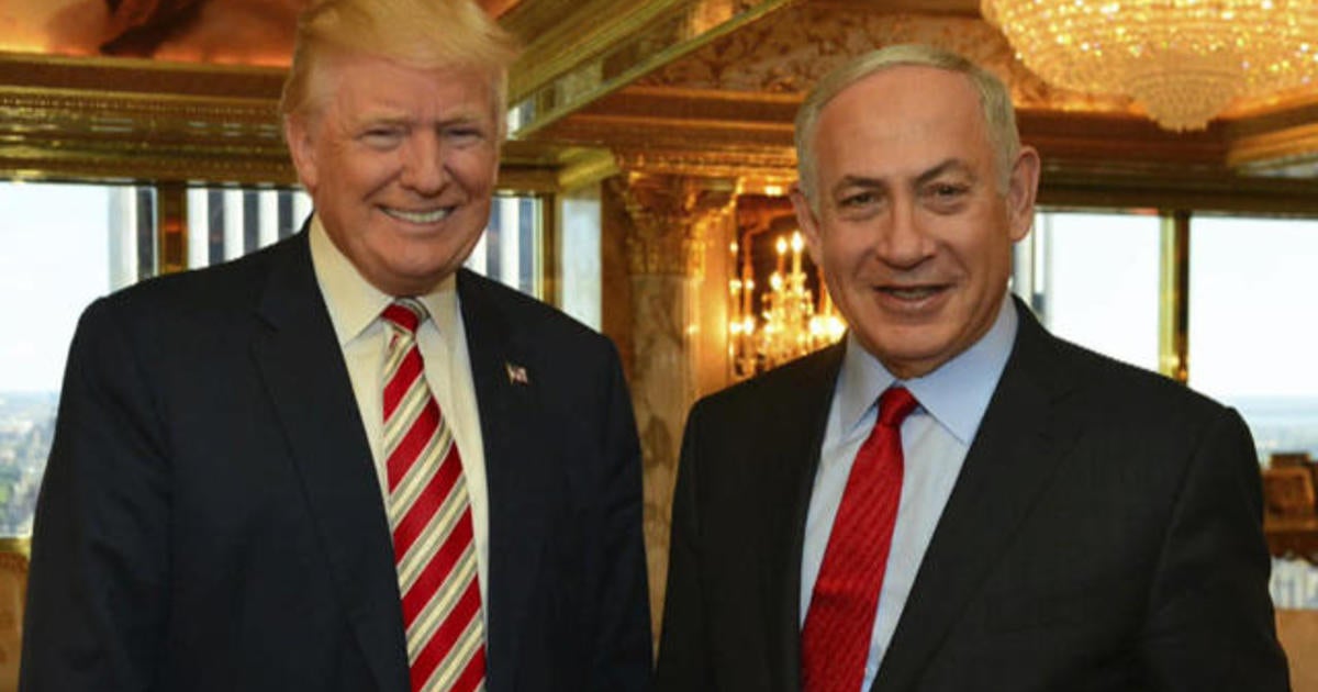 What Donald Trump and Benjamin Netanyahu will focus on today - CBS News