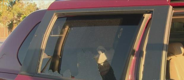 Shots Shatter Minivan Windows On Northeast LA Freeway 