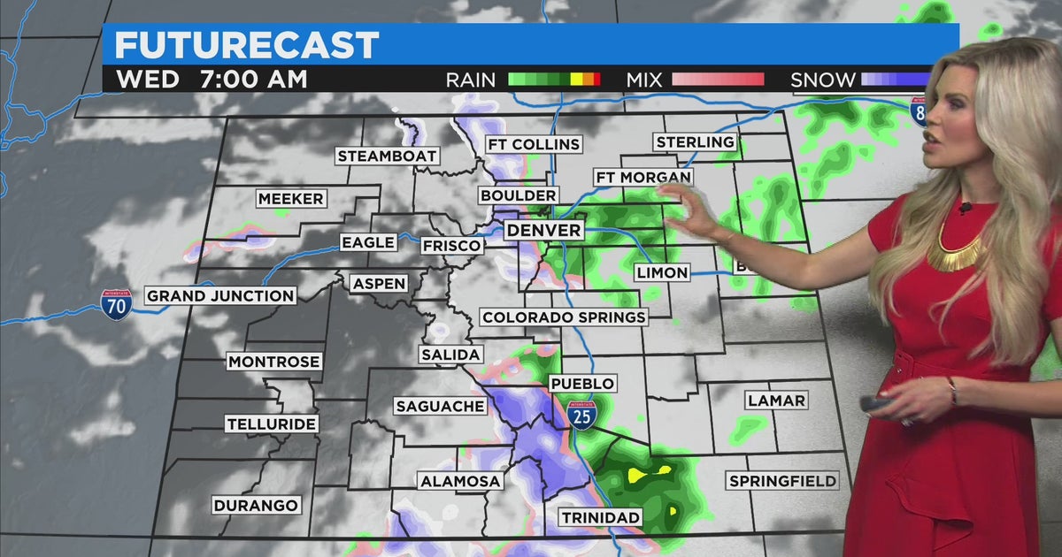 Denver Weather: Wet Weather Sticks Through Wednesday - CBS Colorado