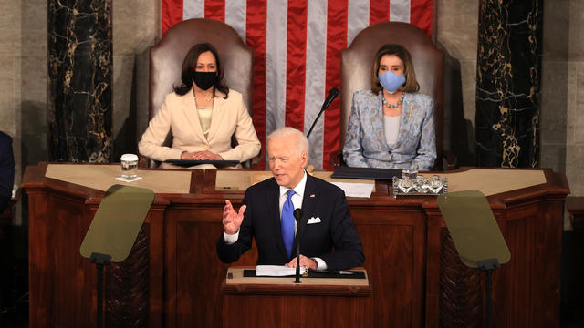 President Biden Delivers First Address To Joint Session Of Congress 