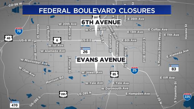 federal blvd closures 
