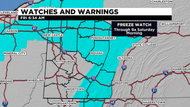 Watches And Warnings Freeze 