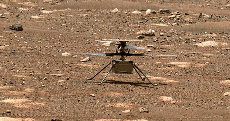 Ingenuity helicopter completes 50th flight on Mars, flies higher than ever before Ingenuity helicopter completes 50th flight on Mars, flies higher than ever before