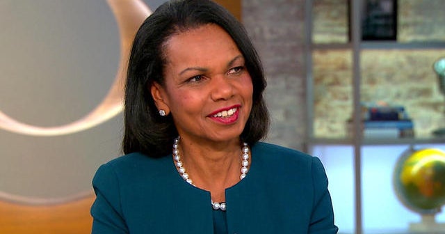 Condoleezza Rice on new book promoting democracy - CBS News