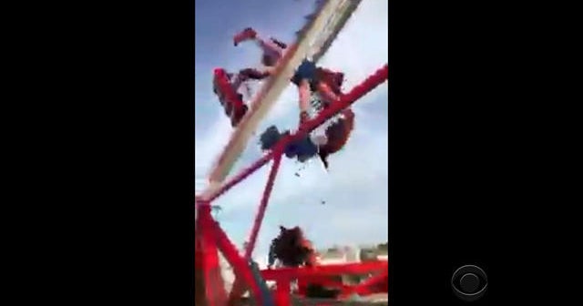 After Ohio fair tragedy, company issues call to stop using ride - CBS News