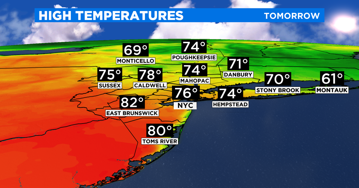 New York Weather CBS2's 5/3 Monday Morning Forecast CBS New York