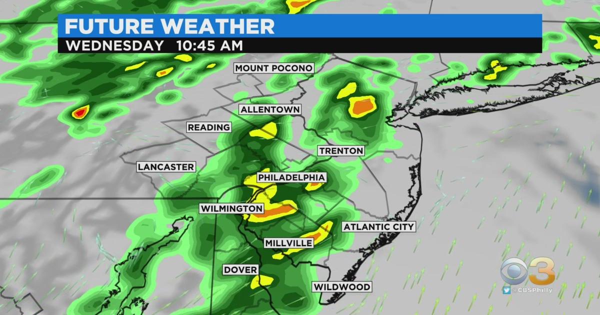 Philadelphia Weather Warm, Muggy Tuesday Afternoon Before Unsettled