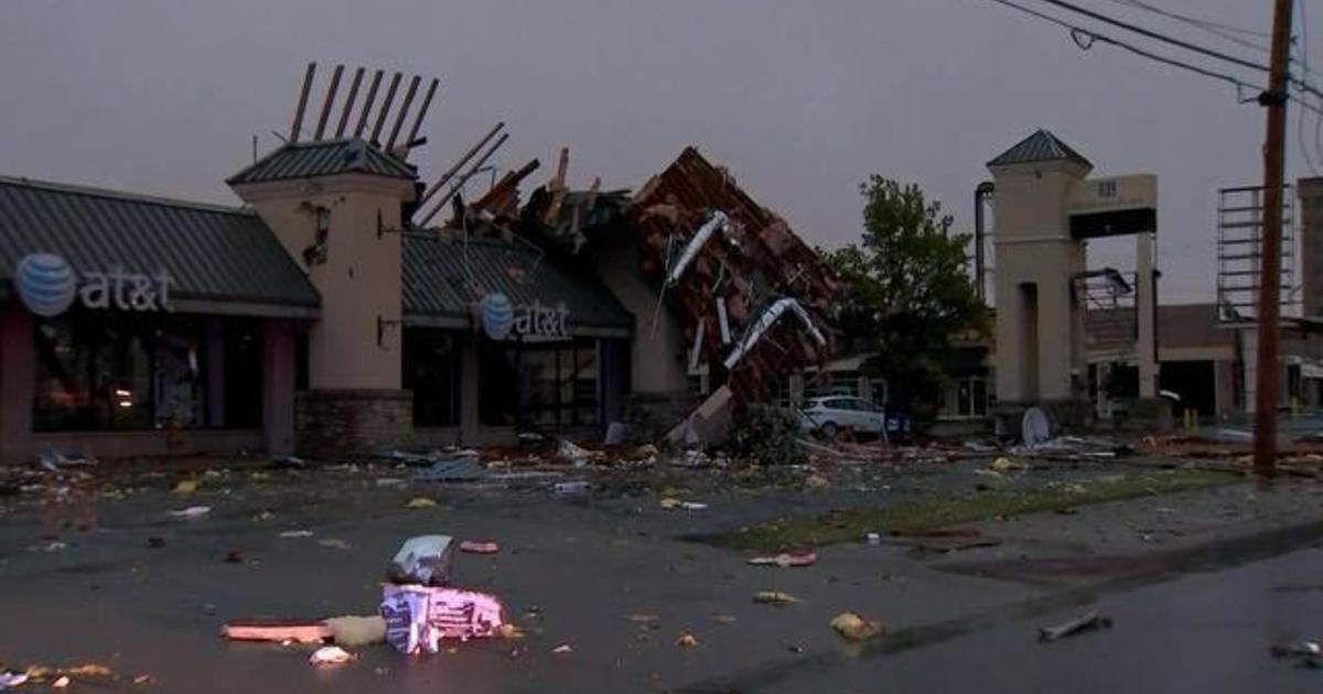 Tornado hits Tulsa with no warning CBS News