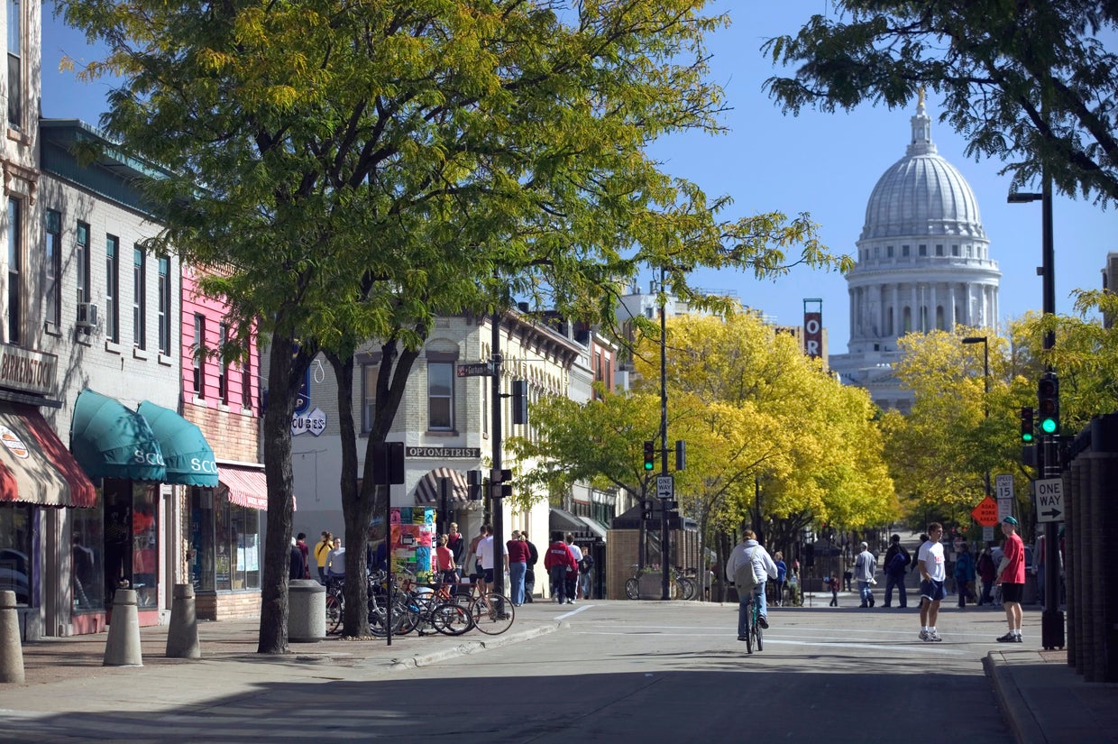 State Street Pedestrian Mall, Madison, WI 