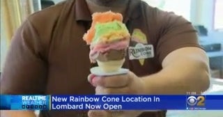 Rainbow Cone Opens New Ice Cream Outpost In Lombard CBS Chicago