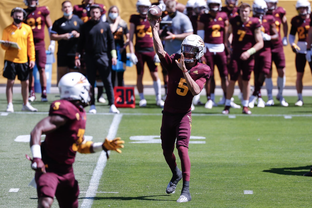 COLLEGE FOOTBALL: MAR 28  Arizona State Spring Scrimmage 