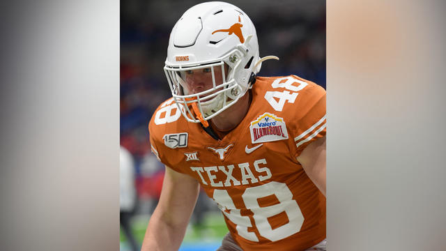 Texas Linebacker Jake Ehlinger, Younger Brother Of Former Longhorns QB Sam  Ehlinger, Found Dead Off Campus, Austin Police Say - CBS Texas