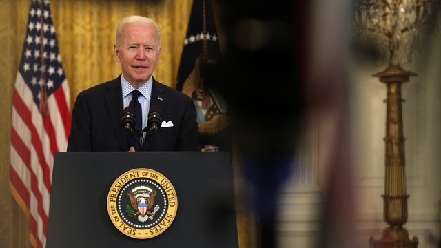 President Biden Delivers Remarks On April Jobs Report 