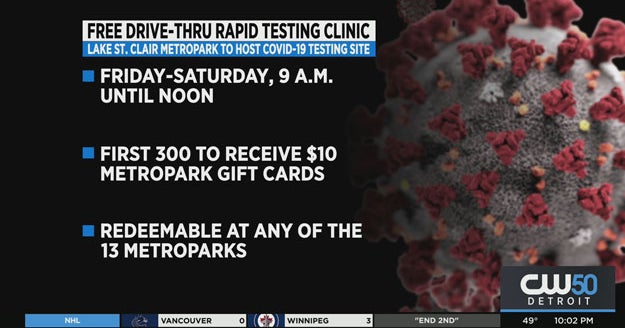 Free Drive-Thru Rapid COVID-19 Testing Clinic Available At Lake St