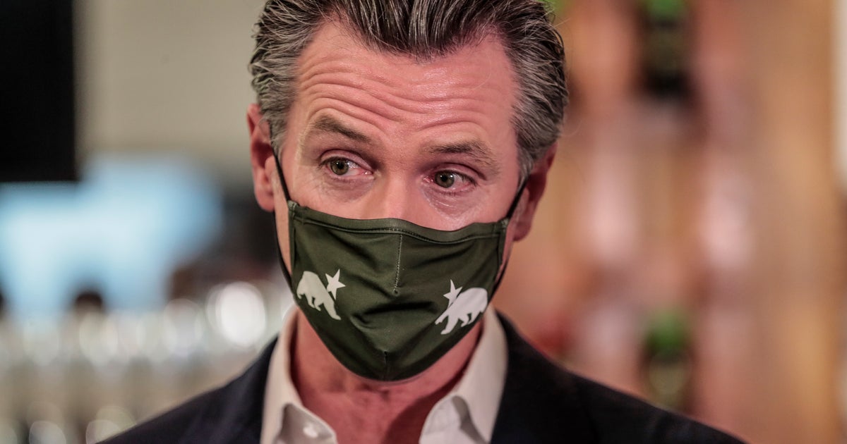 Gov. Gavin Newsom Says California's COVID19 Mask Mandate To End After