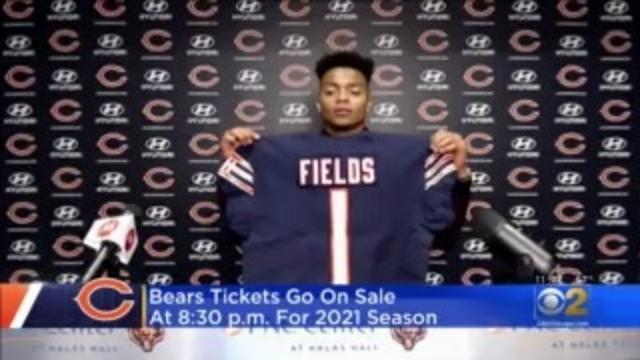 Chicago Bears Single-Game Tickets Go On Sale Wednesday Night - CBS