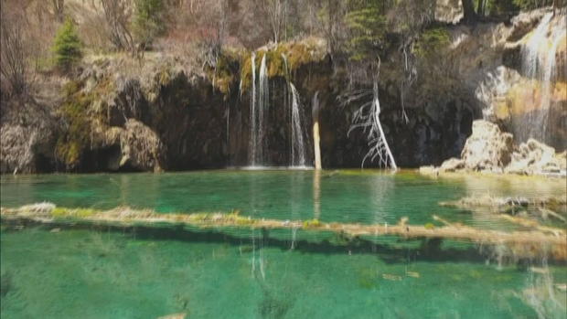 colorado tourism glenwood springs hanging lake 