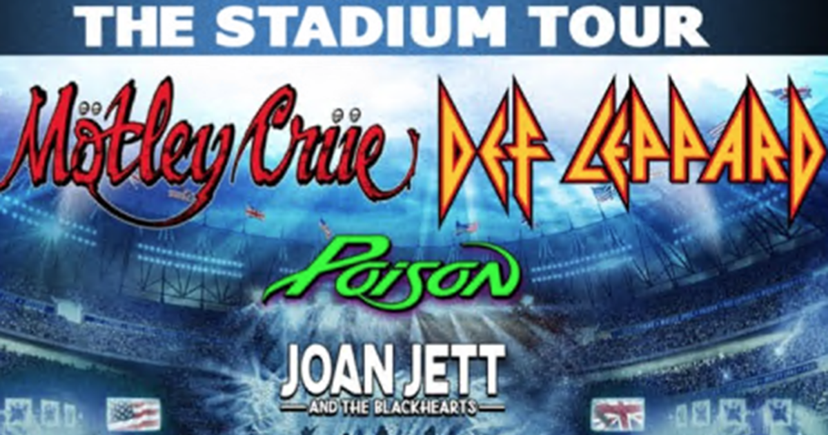 Motley Crue, Def Leppard's Pittsburgh Concert Rescheduled To Next