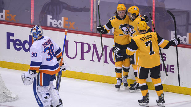 NHL: MAR 27 Islanders at Penguins 