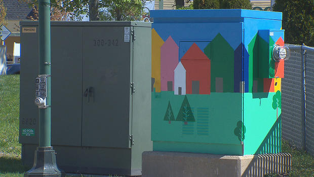 bedford utility box painting 