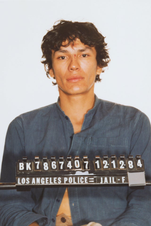 Mass Murderer Richard Ramirez After Being Captured by Police