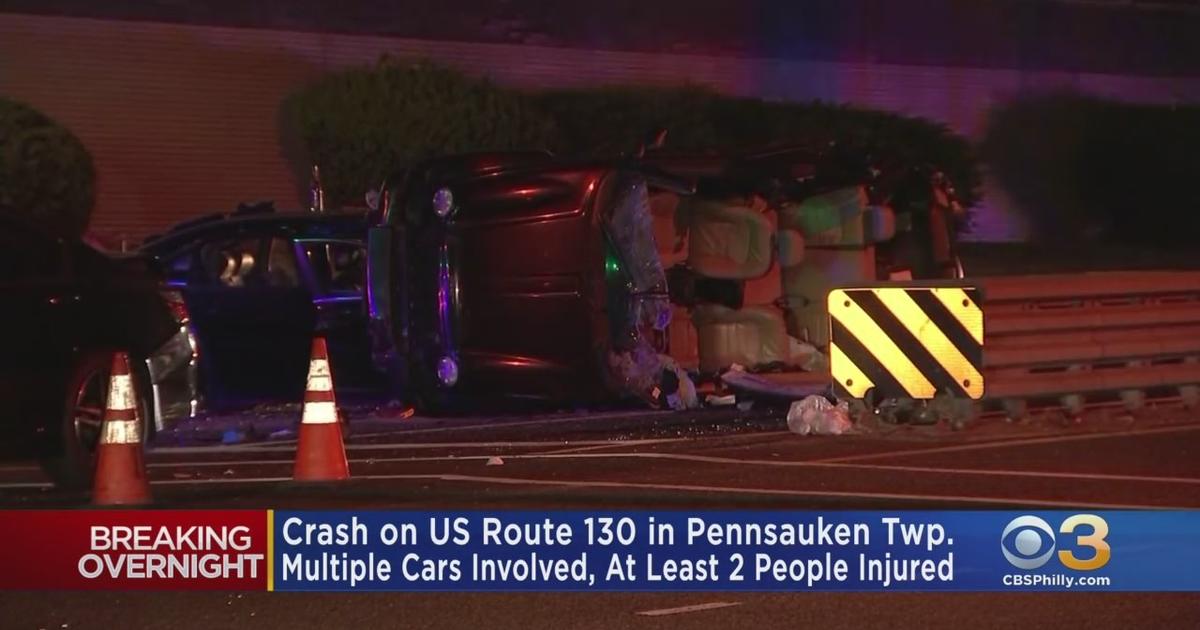 At Least 2 People Injured In MultiVehicle Crash On US Route 130 In