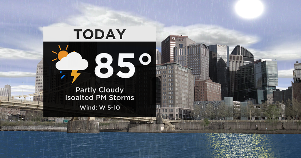 Pittsburgh Weather: Sunday Storm Chances - CBS Pittsburgh