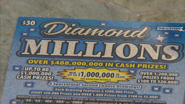 Diamond Millions ticket 