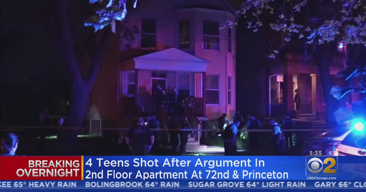 4 Teens Injured In Englewood Apartment Shooting - CBS Chicago