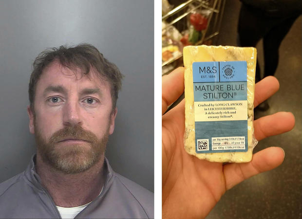 Britain Crime Cheese 