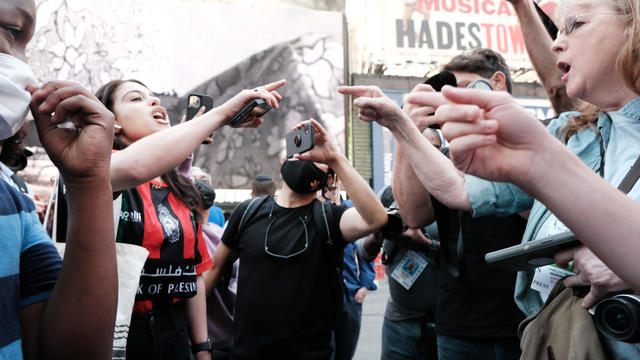 Rally In Support Of Israel Held In Times Square 