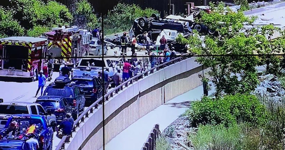 OVERNIGHT CLOSURE 'Major' Rollover Crash Shuts Down Eastbound I70