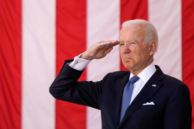 Biden delivers Memorial Day address at Arlington National Cemetery